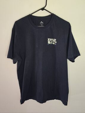 Rip Curl Navy Short Sleeve Logo Tee